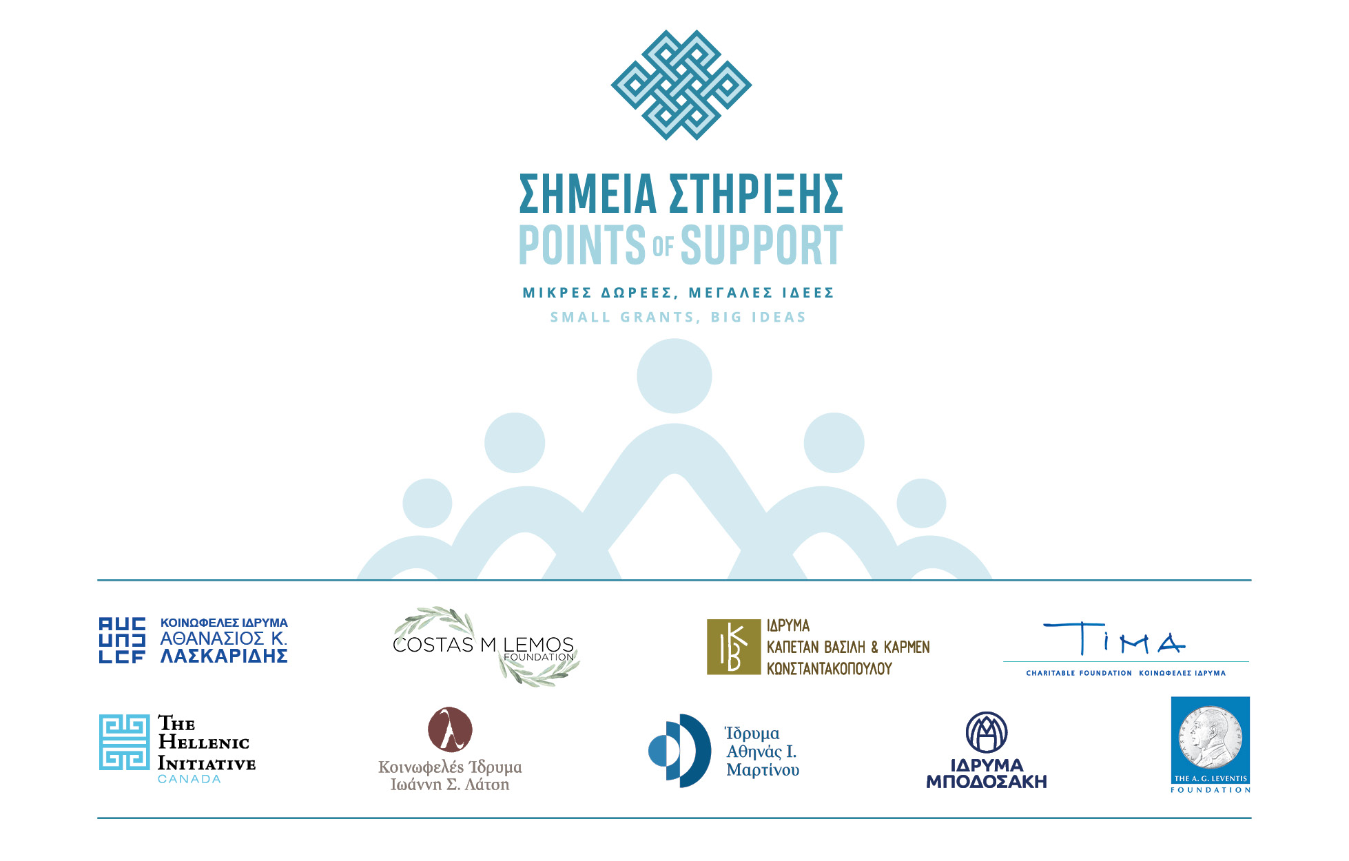 Πρόγραμμα «Σημεία Στήριξης» – Μικρές Δωρεές, Μεγάλες Ιδέες  Δημόσια Πρόσκληση για τον νέο κύκλο επιχορηγήσεων